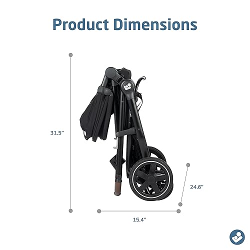 Maxi-Cosi Zelia™ Luxe 5-in-1 Modular - Baby Travel System Car Seat and Stroller, Infant Car Seat and Stroller Combo, Baby Car Seat and Stroller Combo in New Hope Tan - Jamouz