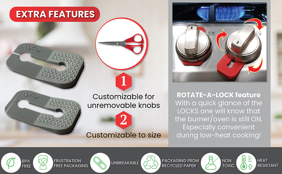 Extra Features Customization Rotate-A-Lock