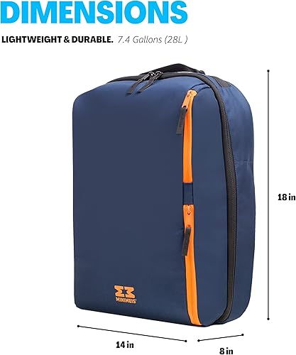 MiniMeis G4 Backpack, Grey-Melange - 28L - Compatible with MiniMeis G4 Child Shoulder Carrier - Jamouz