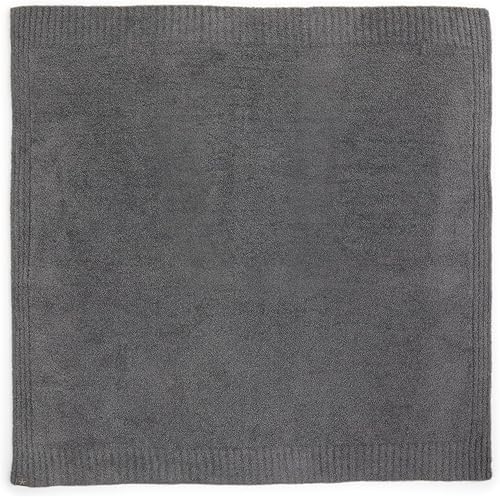Barefoot Dreams CozyChic Lite Baby Receiving Blanket, Moonbeam, 30'x30' - Jamouz
