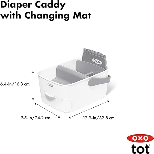 OXO Tot Diaper Caddy with Changing Mat - Jamouz