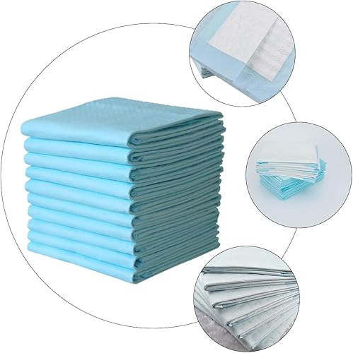 10pcs Disposable Washable Pads for Baby Infant Mattress Waterproof Mattress Puppy Training Toddler Liner Non-Woven Fabric aldult - Jamouz
