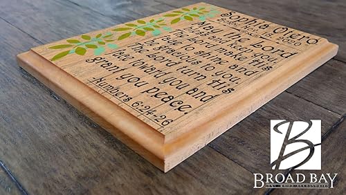 Baptism Gift Blessing Personalized Christening Gifts - for Boys Baby Girls Babies Made in USA (My Baptism) - Jamouz