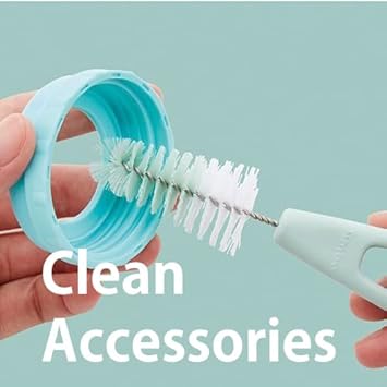 Simba Rotary Nipple Brush (Green, Set of 2) - Jamouz