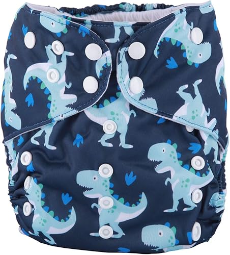2 to 7 Years Old Junior Big Cloth Diaper Pocket Reusable Baby Kids Toddler (Be Brave) - Jamouz