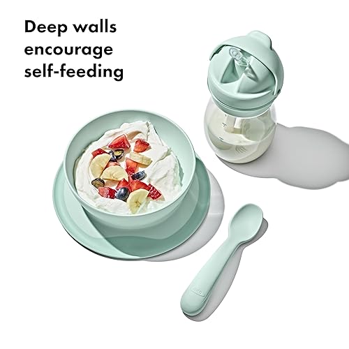 OXO Tot Stick and Stay Suction Bowl - Opal - Jamouz