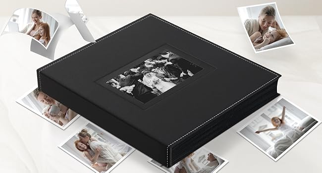 Sturdy Leather Photo Album