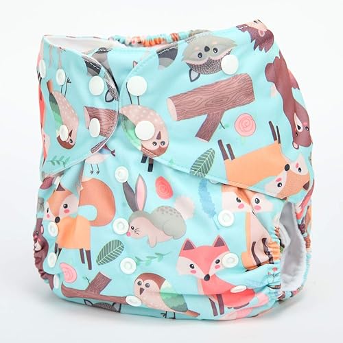 2 to 7 Years Old Junior Big Cloth Diaper Pocket Reusable Baby Kids Toddler (Be Brave) - Jamouz