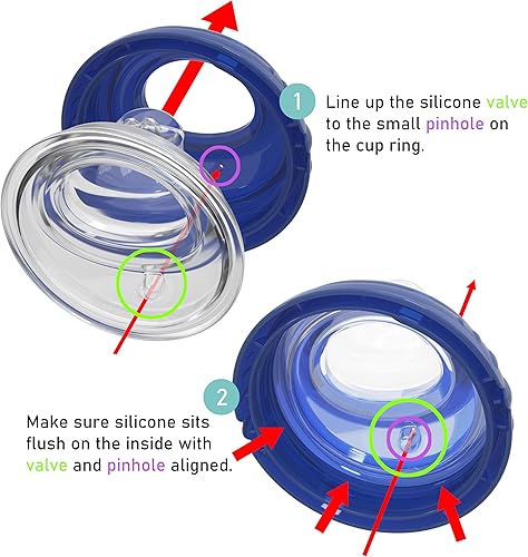 Nuby Clik-It Soft Spout No-Spill Training Sippy Cup with Handles - (3-Pack) 10 Oz - 4+ Months - Neutral - Jamouz