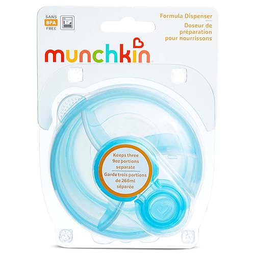 Munchkin® Formula Dispenser, BPA Free, 3 9oz Sections, Blue - Jamouz