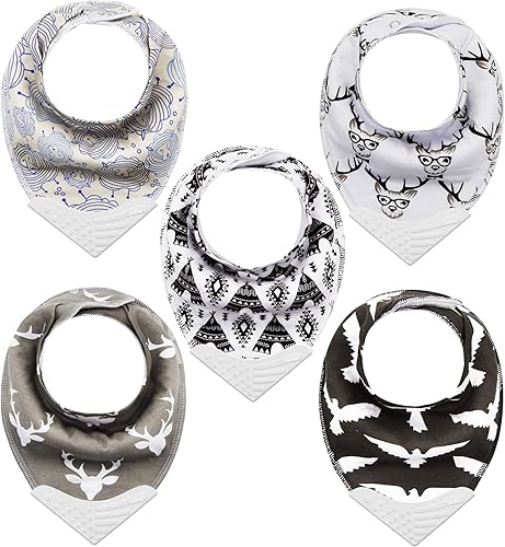 Giftty Baby Teething Bibs Set - Jamouz