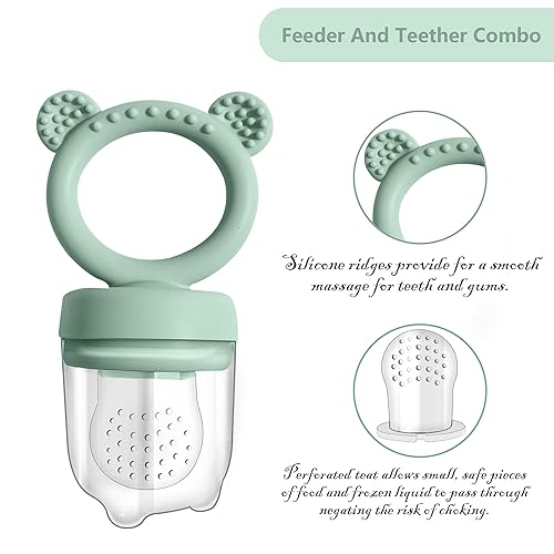 Baby Food Freezer Tray and Teething Popsicle Molds – The Perfect Solution for Your Little One's Teething and Feeding Needs - Jamouz