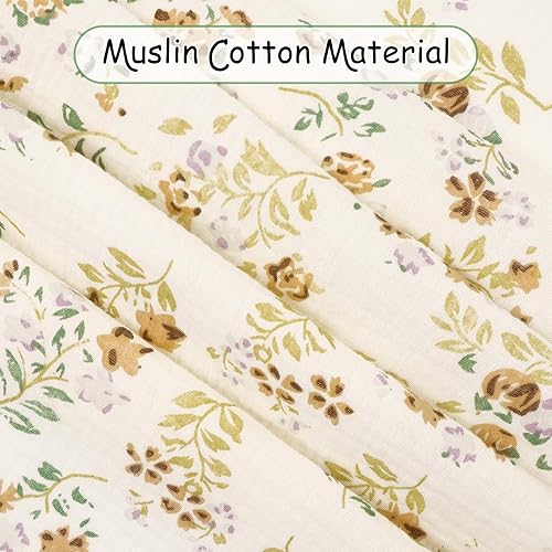 Muslin Nursing Cover for Baby Breastfeeding, Breathable 100% Cotton Breastfeeding Cover with Rigid Hoop for Mother Nursing Apron, Multi-use Carseat Canopy (Bear) - Jamouz