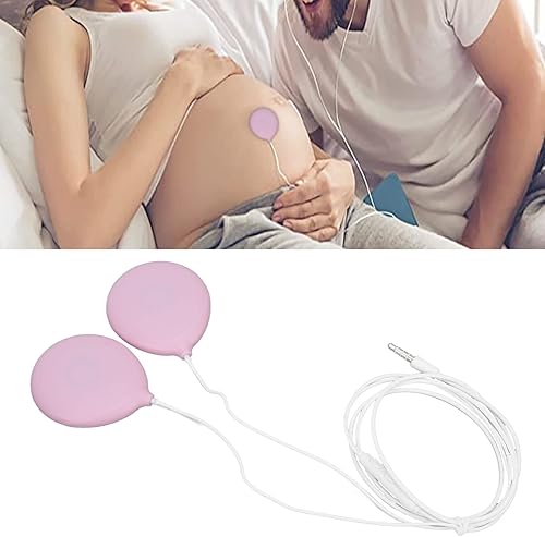 Headphones for Baby Belly, Pregnancy Headphones Belly Monitor Music Headphones for Baby in Belly, for Playing Music Sounds and Voices in Your Belly Pregnancy Gifts - Jamouz