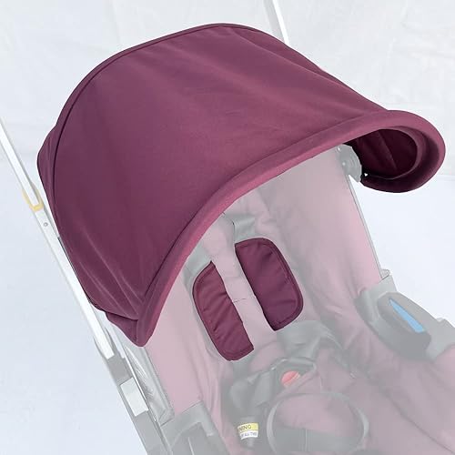 Stroller Replacement Accessories Canopy, Protection Shield, Textile Sun Shade Compatible with Doona Car Seat & Stroller (Green) - Jamouz