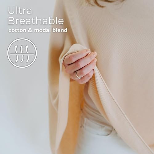 Nursing Cover – Soft, Breathable & Multi-Use | Full Coverage for Breastfeeding & Pumping | Lightweight & Stylish - Jamouz