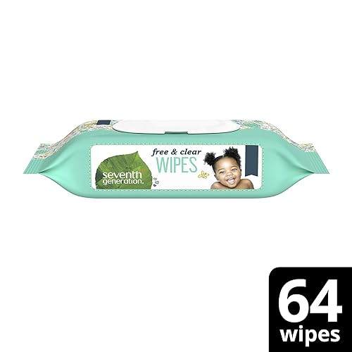 Seventh Generation Baby Wipes Sensitive Protection with Snap Seal Diaper Wipes 768 Count - Jamouz