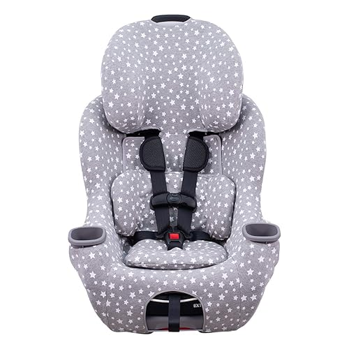 JYOKO Kids Cover Liner for car seat Compatible with Graco Extend2fit, 100% Cotton Made (Raccoon) - Jamouz