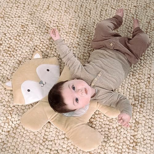 Ingenuity InLighten 5-Speed Baby Swing - Swivel Infant Seat, 5 Point Safety Harness, Nature Sounds, Lights - Nally Owl - Jamouz