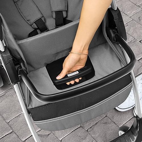 Chicco Mini Bravo Plus Travel System - Slate | Grey - Jamouz