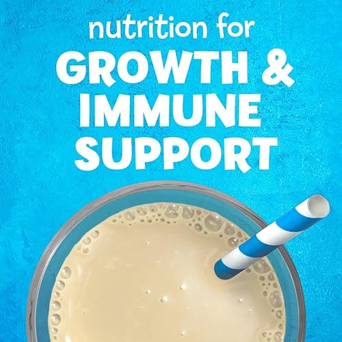 PediaSure Grow & Gain With Immune Support, Kids Protein Shake, Vanilla, 8-fl-oz Bottle, 6 Shakes - Jamouz