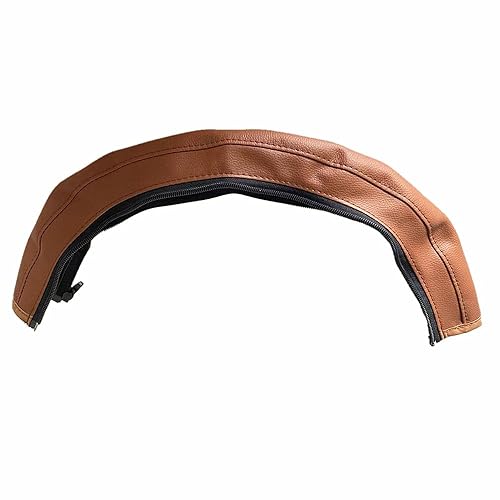 MINILUJIA Baby Stroller Armrest Bumper Handlebar Sleeve Cover Universal Handle Cover DustProof Protect PU Leather Case with Removable Zipper Black - Jamouz