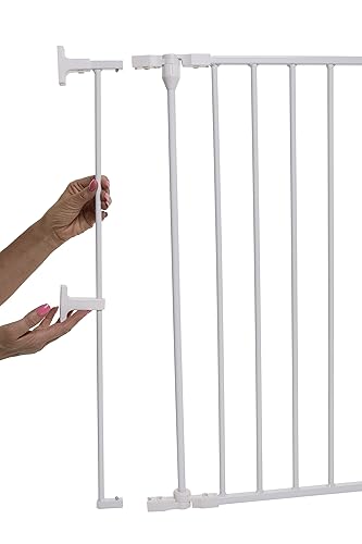 Dreambaby Mayfair Converta & Newport Adapta Baby Safety Gate Extension - 24 inches Wide - White - Model L2040BB - Jamouz