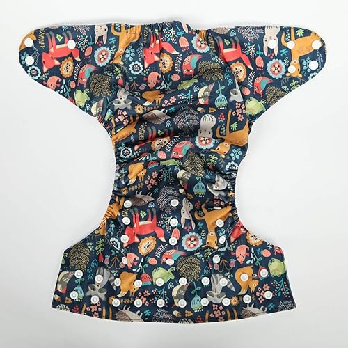 2 to 7 Years Old Junior Big Cloth Diaper Pocket Reusable Baby Kids Toddler (Be Brave) - Jamouz