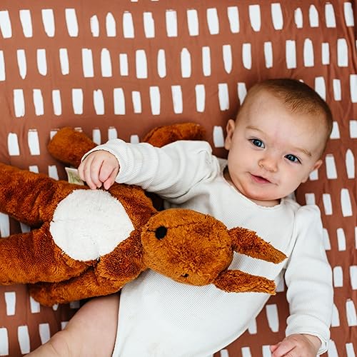 Baby Changing Pad Cover 2-Pack for Girls (Fleurette) - Premium Fitted Sheets Baby Diaper Changing Table Cover - Buttery Soft Cotton Blend - Jamouz