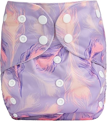 2 to 7 Years Old Cloth Diaper Nappy Pocket Reusable Washable Junior Big Baby Kids Toddler (Cartoon Transportation) - Jamouz