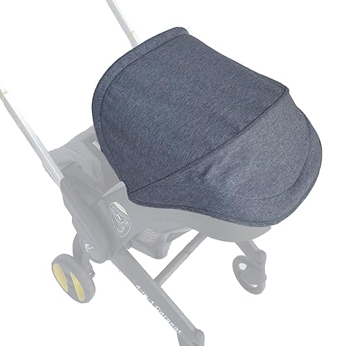 Stroller Replacement Accessories Canopy, Protection Shield, Textile Sun Shade Compatible with Doona Car Seat & Stroller (Green) - Jamouz