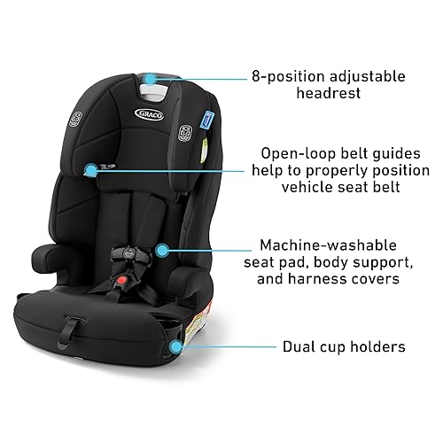 Graco Tranzitions 3 in 1 Harness Booster Seat - Jamouz