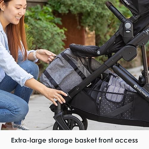 Baby Trend Morph Single to Double Modular Stroller, Dash Black - Jamouz