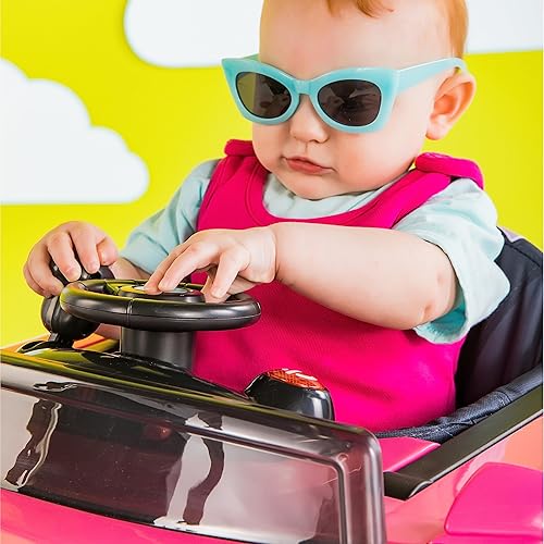 Bright Starts Ford F-150 4-in-1 Agate Black Baby Activity Center & Push Walker with Removable Interactive Steering Wheel-Toy, 6 Months and up - Jamouz