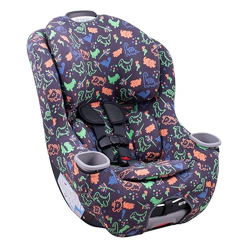 JYOKO Kids Cover Liner for car seat Compatible with Graco Extend2fit, 100% Cotton Made (Raccoon) - Jamouz