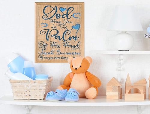 Baptism Gift Blessing Personalized Christening Gifts - for Boys Baby Girls Babies Made in USA (My Baptism) - Jamouz