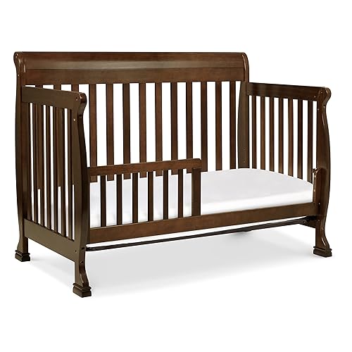 DaVinci Kalani 4-in-1 Convertible Crib in White, Greenguard Gold Certified - Jamouz