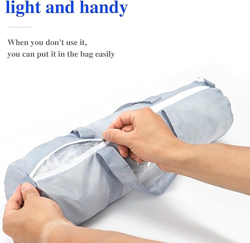 Baby Crib Tent Safety Net, Durable Strong Self-Locking Zippers, Protects from Climbing Out and, Insects, Mosquitoes, Installs with Rods (Crib 52.25' - 28.25') - Jamouz