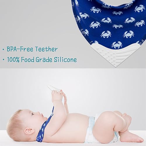 Giftty Baby Teething Bibs Set - Jamouz