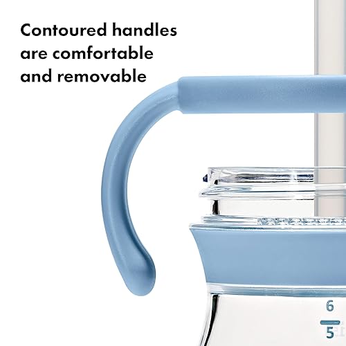 OXO Tot Transitions Straw Cup with Removable Handles - 6 oz. - Dusk - Jamouz