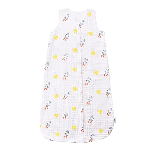 Baby Sleep Sack 2-4 T Baby Wearable Blanket 100% Organic Cotton 0.5 TOG Toddler Sleeping Sack 2- Way Zipper Soft Lightweight X-Large Pup - Jamouz