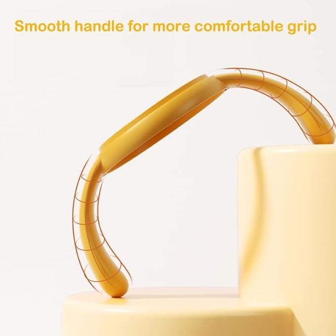 Pack of 5, Bottle Handles Grips Compatible for Pigeon 3rd Generation Silicone Coating Nursing Bottle, PPSU/PP/Glass Nursing Wide Neck Bottles - Jamouz