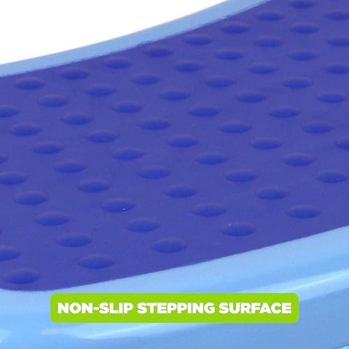 Bluey Potty Training Set, 2 pieces combine soft potty seat and a non-slip step stool, for toddlers and kids, potty training with fun Bluey characters. - Jamouz