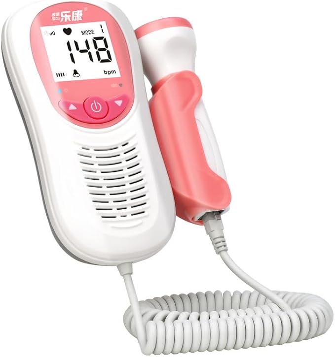 Fetal Heartbeat Monitor Belt Baby Heartbeat Monitor Bandage for Pregnancy Women Easy to Operate XLCD-S02 - Jamouz