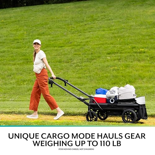 Evenflo Shyft Rideshare All-Terrain Performance Stroller Wagon (Electric Blue) - Jamouz