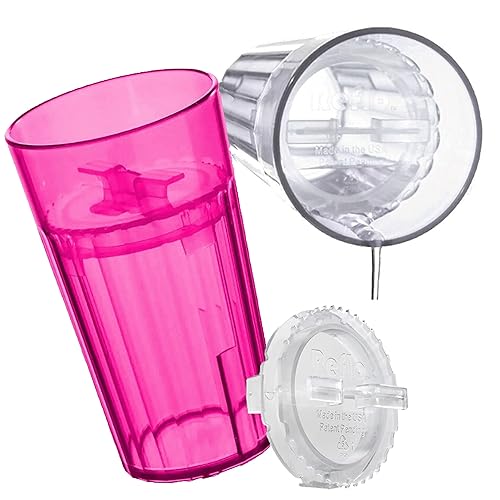 BUNDLE: Reflo Smart Cup (Clear 1-Pack) Open Training Cup, Toddler Cup, 360 Control-Flow, AND free training and use e-guide via QR code on packaging. - Jamouz