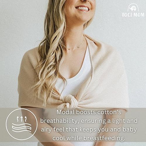 Nursing Cover – Soft, Breathable & Multi-Use | Full Coverage for Breastfeeding & Pumping | Lightweight & Stylish - Jamouz