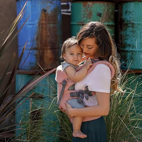 Beco Baby Carrier Gemini Newborn to Toddler-Front, Back and Hip Seat Carrier,Baby Carrier Backpack & Baby Front Carrier with Adjustable Seat,Ergonomic Baby Holder 7-35lbs (Grey) - Jamouz