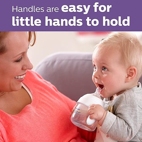 Philips Avent Natural Trainer Cup with Extra Fast Flow Natural Response Nipple (Flow 5) and Soft Spout, 5oz, SCF263/01 - Jamouz