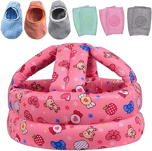 Baby Helmet for Crawling Walking Soft Cushion No Bumps - Jamouz